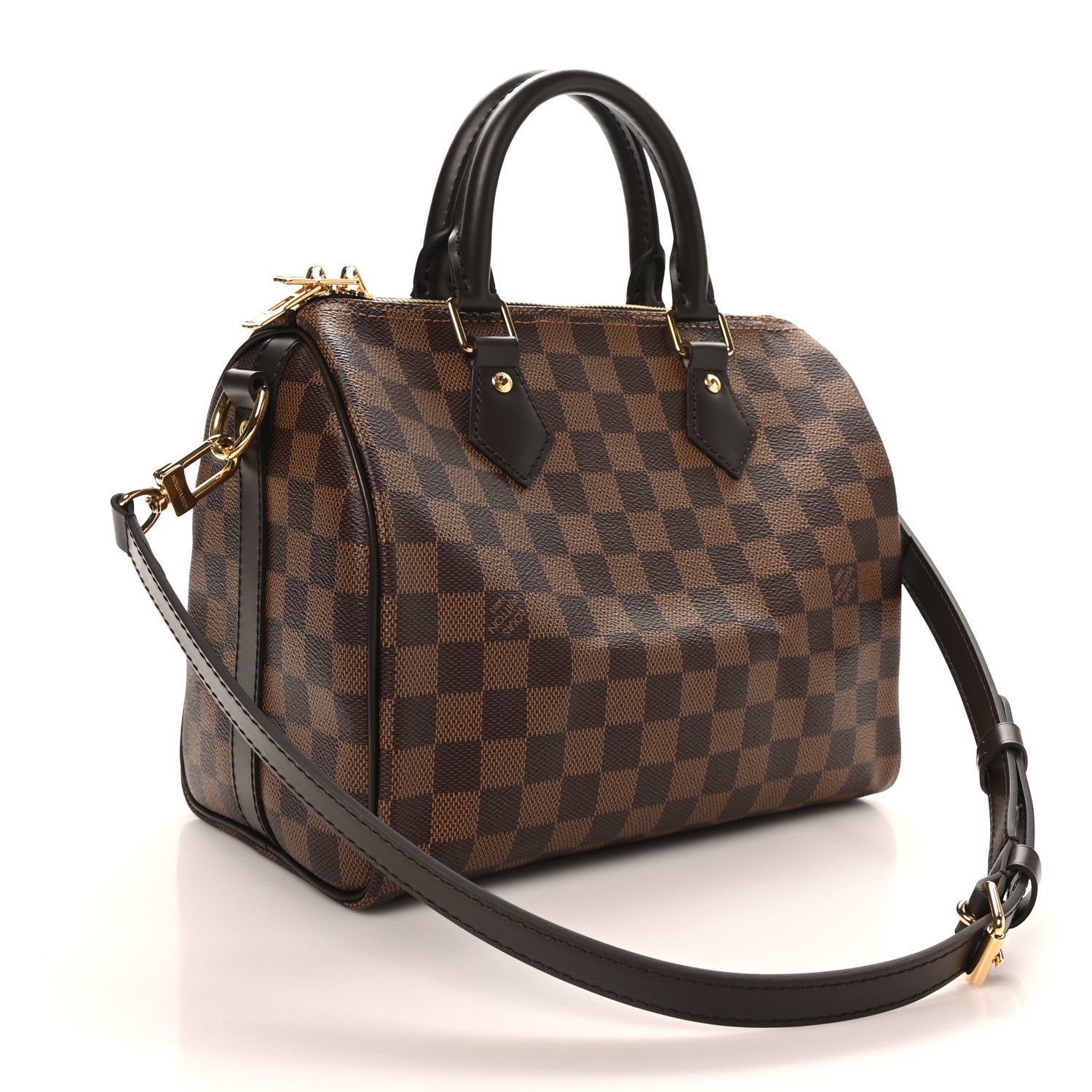 Louis Vuitton Damier Ebene Speedy Bandouliere 25 3 of 17