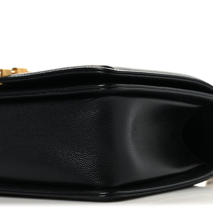 Chanel Caviar Quilted Medium Boy Flap Black 10 of 10