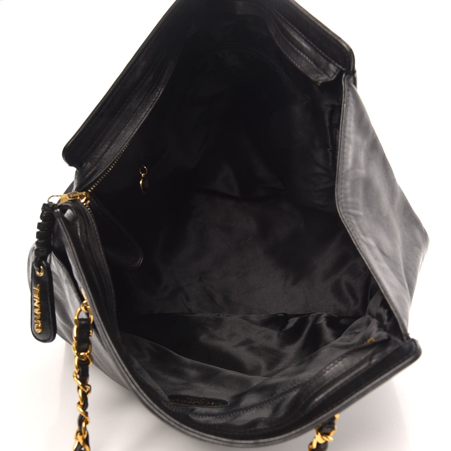 Lambskin CC Tote Brown