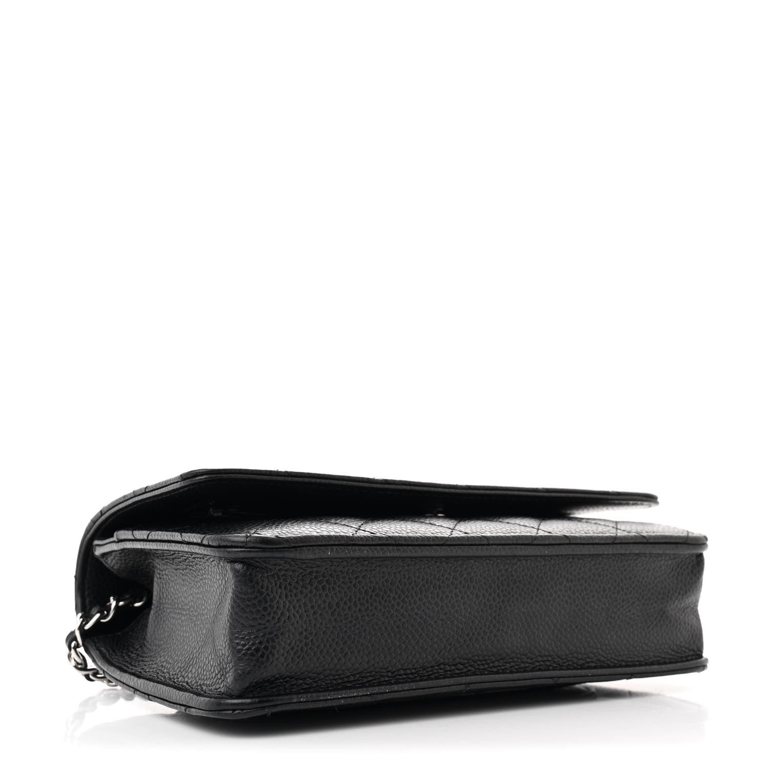 Chanel Caviar Quilted Wallet on Chain WOC Black 4 of 12