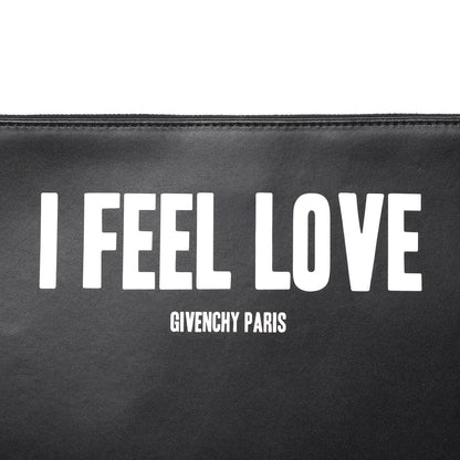 Givenchy Calfskin I Feel Love Large Pouch Black 7 of 7