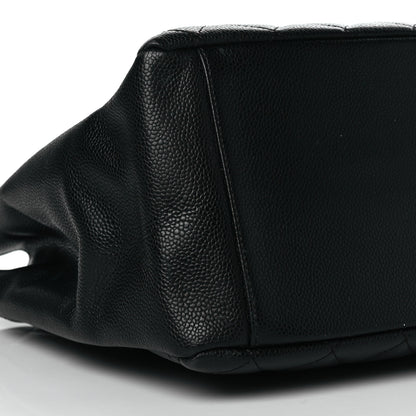 Chanel Caviar Quilted Grand Shopping Tote GST Black 9 of 12