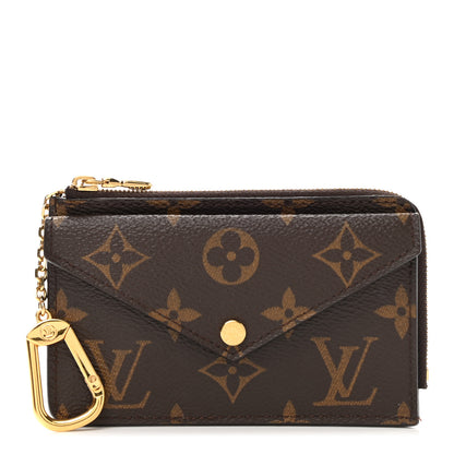 Louis Vuitton Monogram Recto Verso Card Holder Black 1 of 6