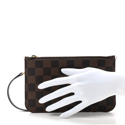 Louis Vuitton Damier Ebene Neverfull PM Pochette 2 of 10