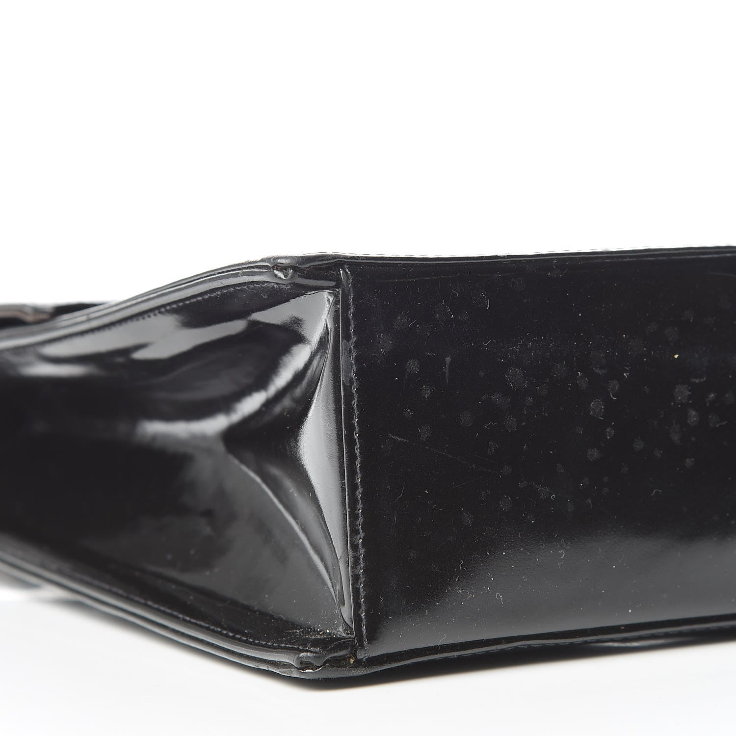Chanel Vinyl CC Flap Bag Black 6 of 19