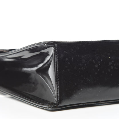 Chanel Vinyl CC Flap Bag Black 6 of 19