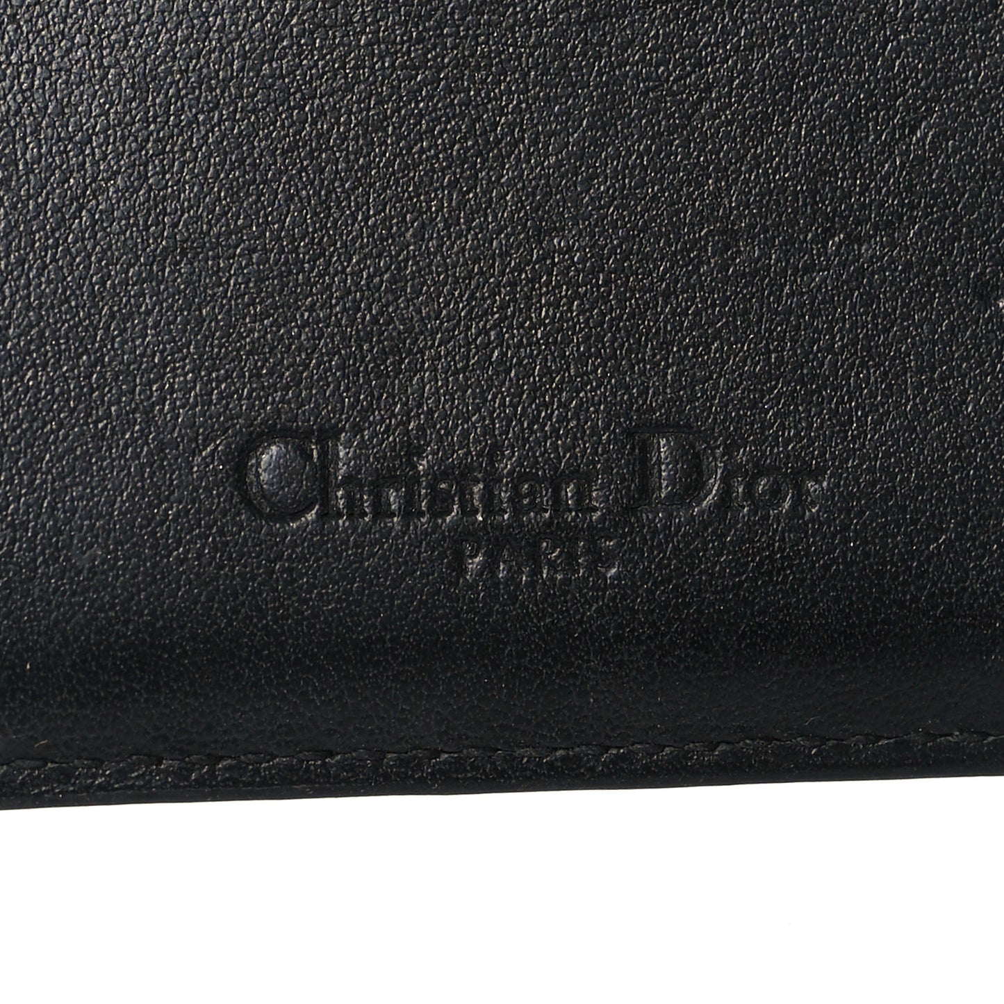 Calfskin Animals Card Holder Green