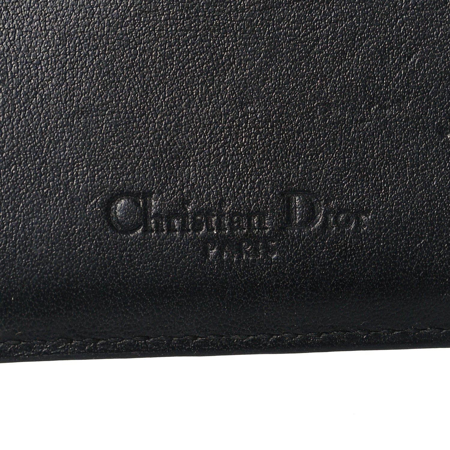 Christian Dior Calfskin Animals Card Holder Green 6 of 11