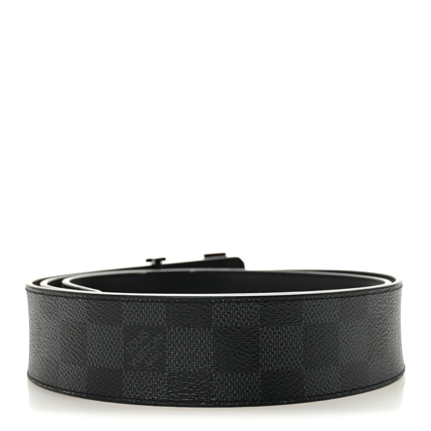 Damier Graphite 40mm LV Initiales 100 40 Belt