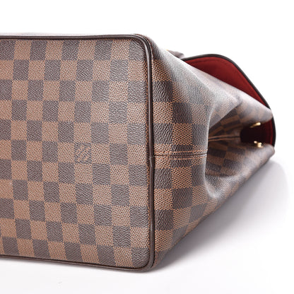 Louis Vuitton Damier Ebene Bergamo MM 6 of 10