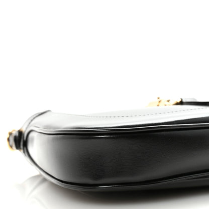 Gucci Boarded Dyana Lux Calfskin Small Jackie 1961 Hobo Black 8 of 9