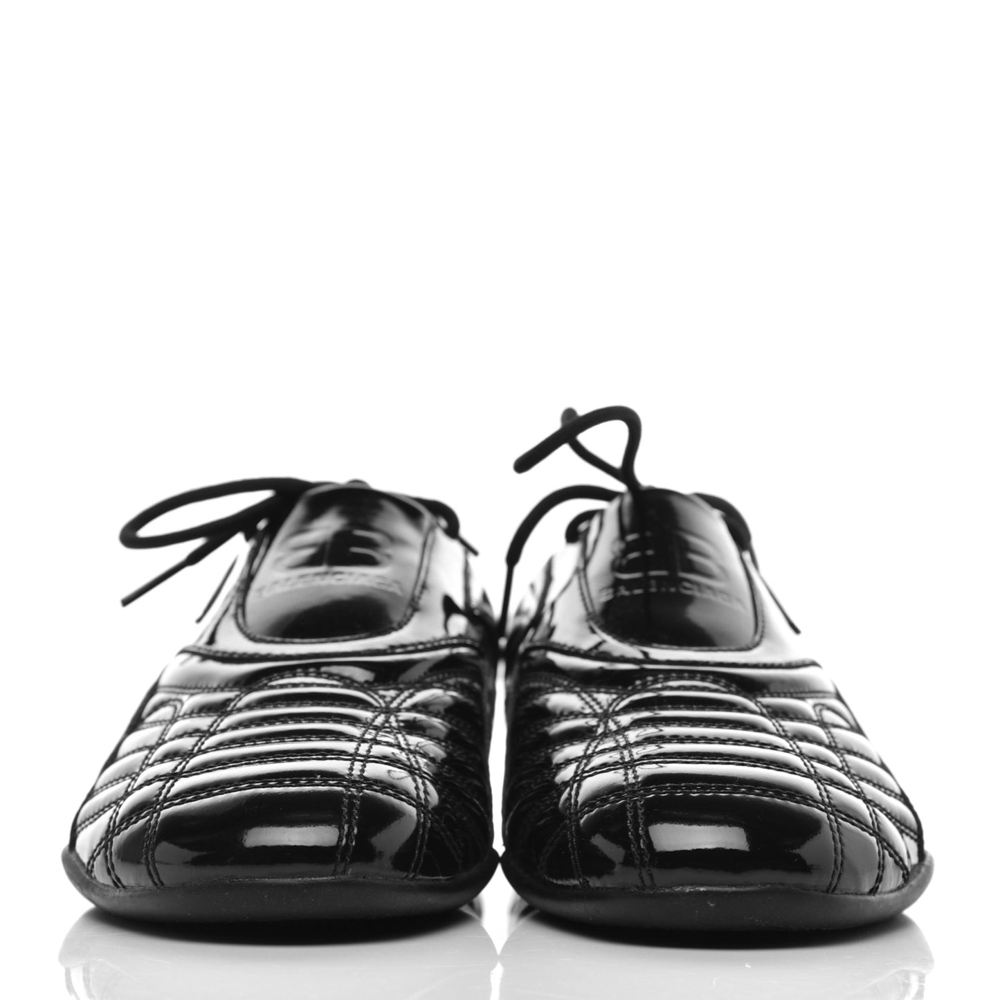 Patent Polyurethane Womens Zen Sneakers 39 Black