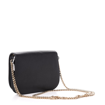 Jimmy Choo Calfskin Shadow Crossbody Bag Black 3 of 10