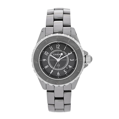 Chanel Titanium Ceramic 33mm J12 Chromatic Quartz Watch 1 of 4
