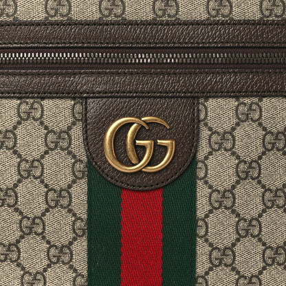 Gucci GG Supreme Monogram Web Small Ophidia Messenger Bag Brown 8 of 8