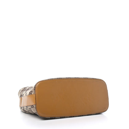 Gucci Monogram GG Clasp Hobo Tan 3 of 4