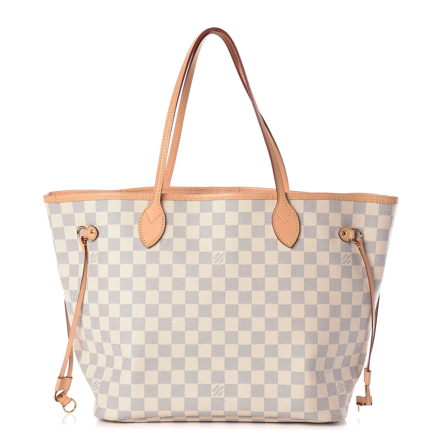 Louis Vuitton Damier Azur Neo Neverfull MM Rose Ballerine 1 of 11