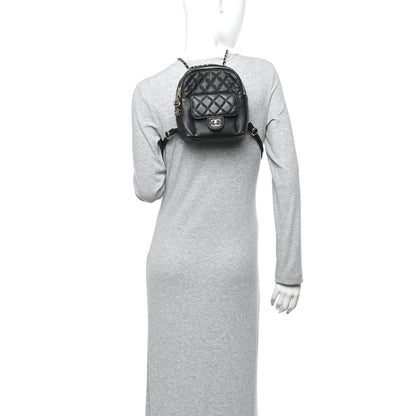 Chanel Caviar Quilted Small CC Day Backpack Black 2 of 12