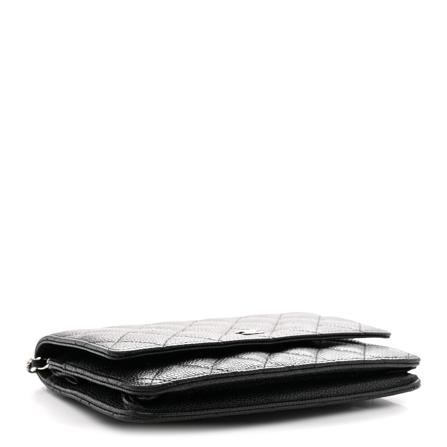 Chanel Caviar Quilted Wallet on Chain WOC Black 4 of 11
