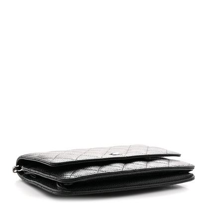 Chanel Caviar Quilted Wallet on Chain WOC Black 4 of 11