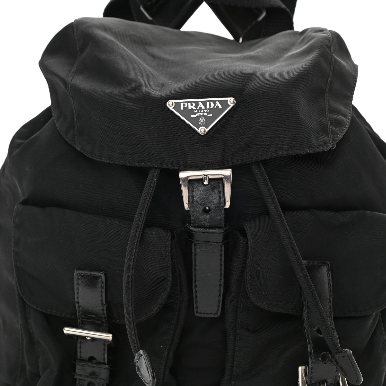 Prada Tessuto Nylon Vela Small Backpack Black 8 of 18