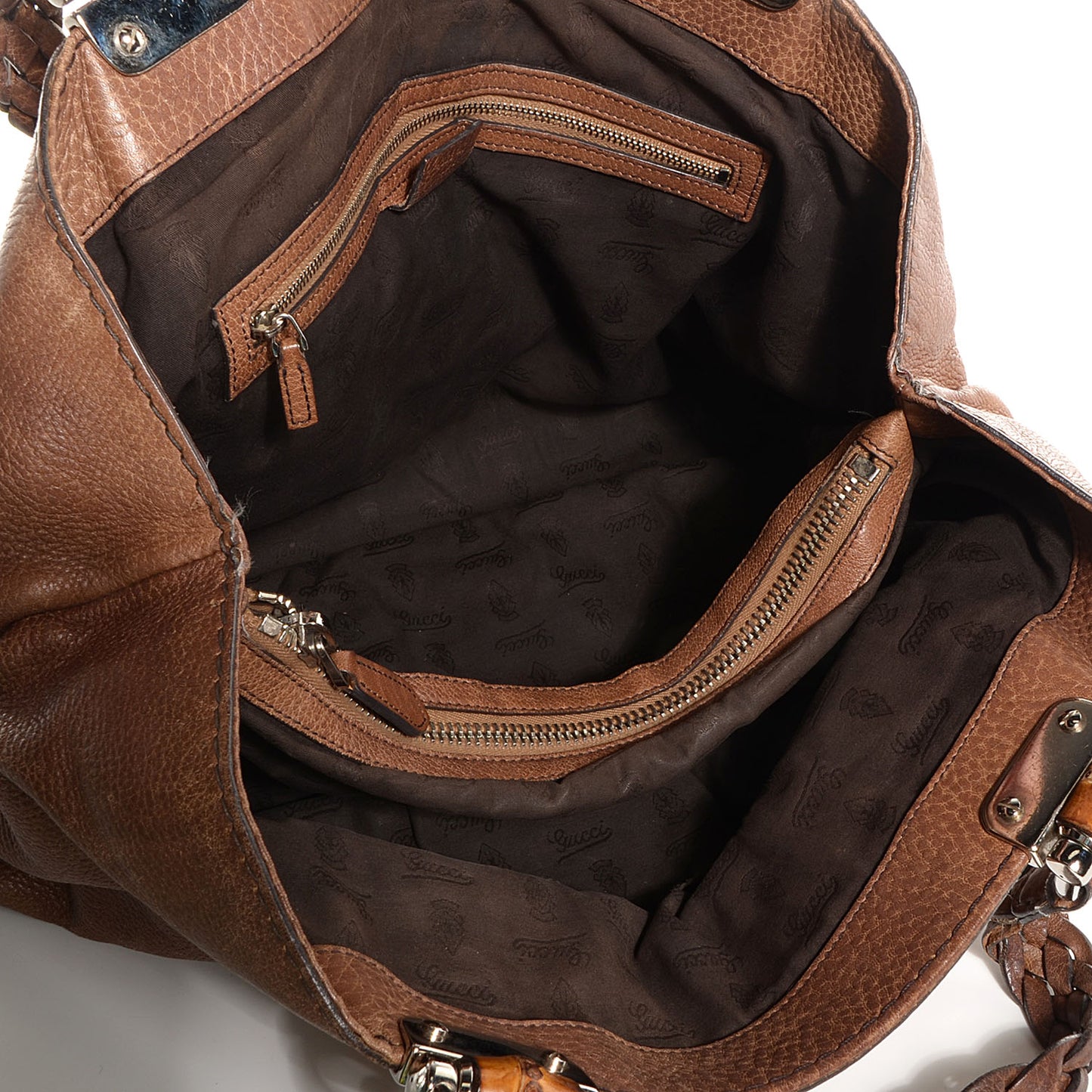 Guccissima Leather Bamboo Bar Medium Tote