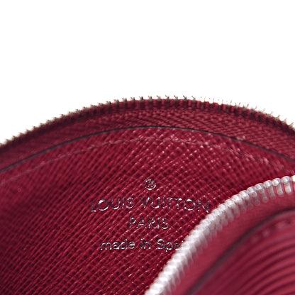 Louis Vuitton Epi Trio Card Case Wallet Rose Ballerine Rouge Fuchsia 8 of 9
