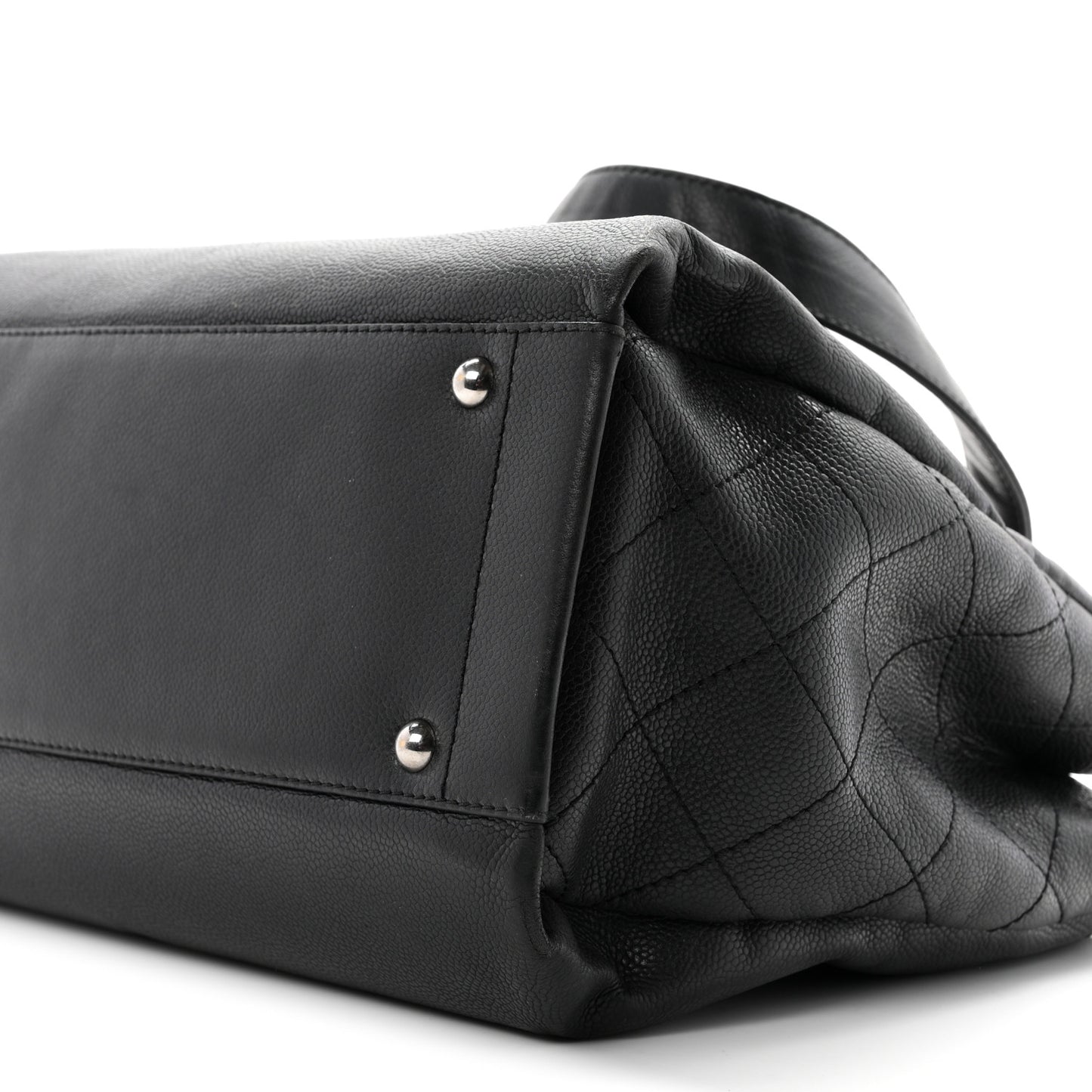 Caviar Executive Cerf Shopper Tote Black