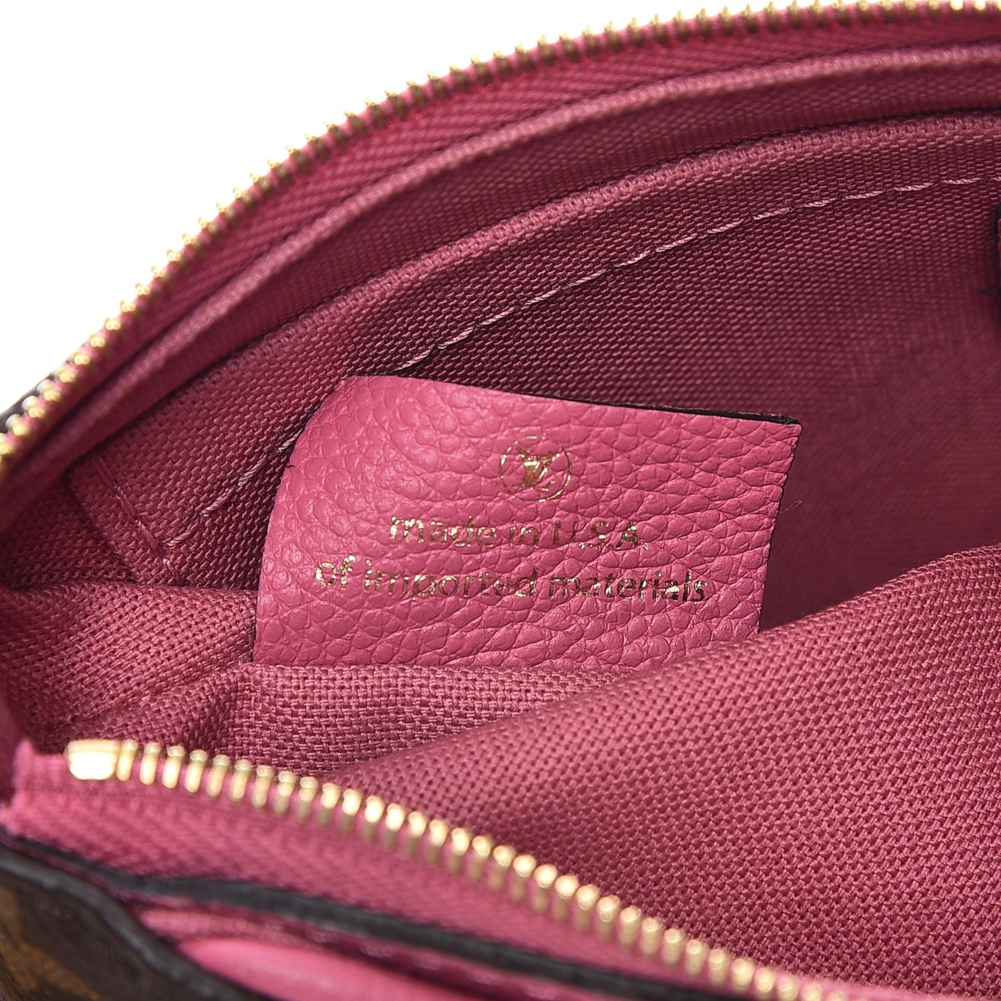 Monogram Pallas Clutch Rose Fizzy