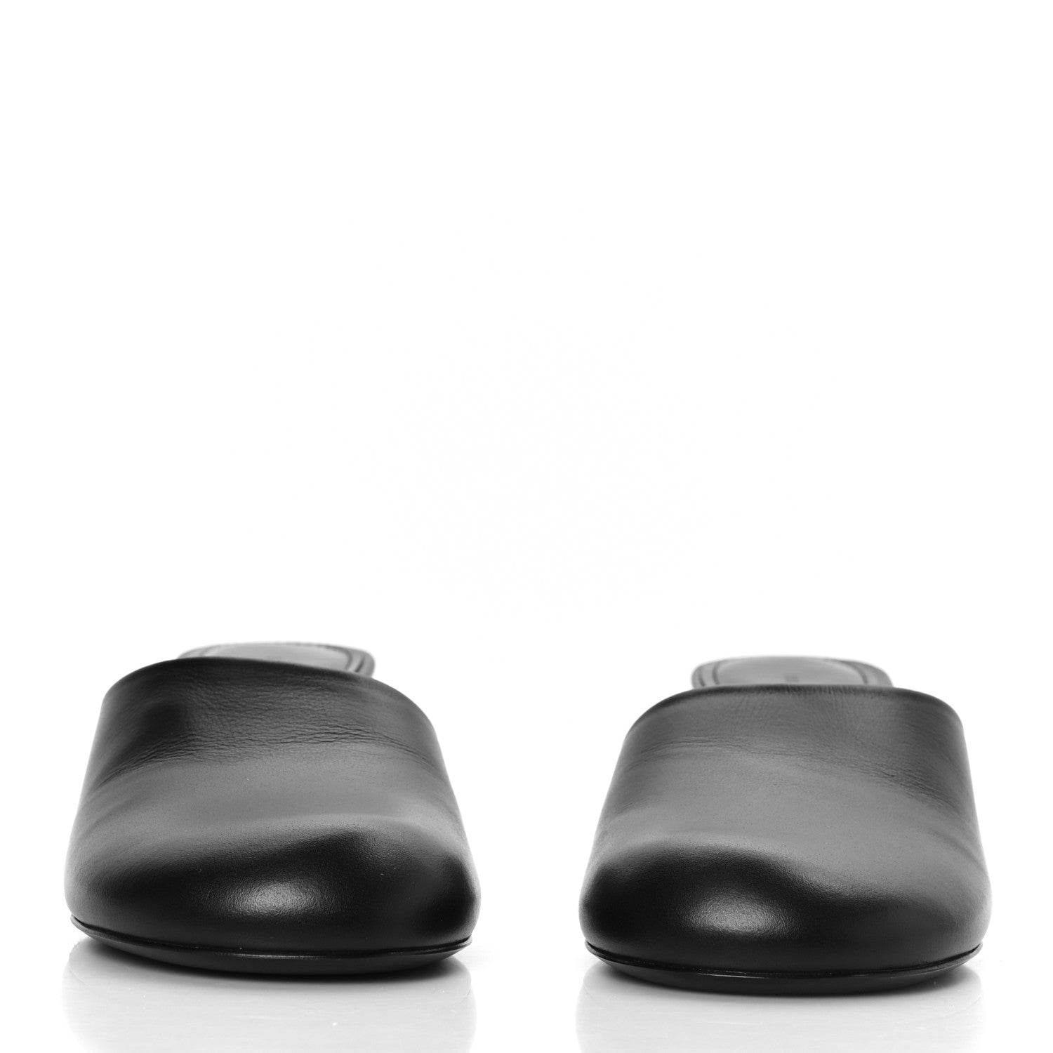 Balenciaga Soft Calfskin Lady 50mm Mule 38 Black 2 of 8