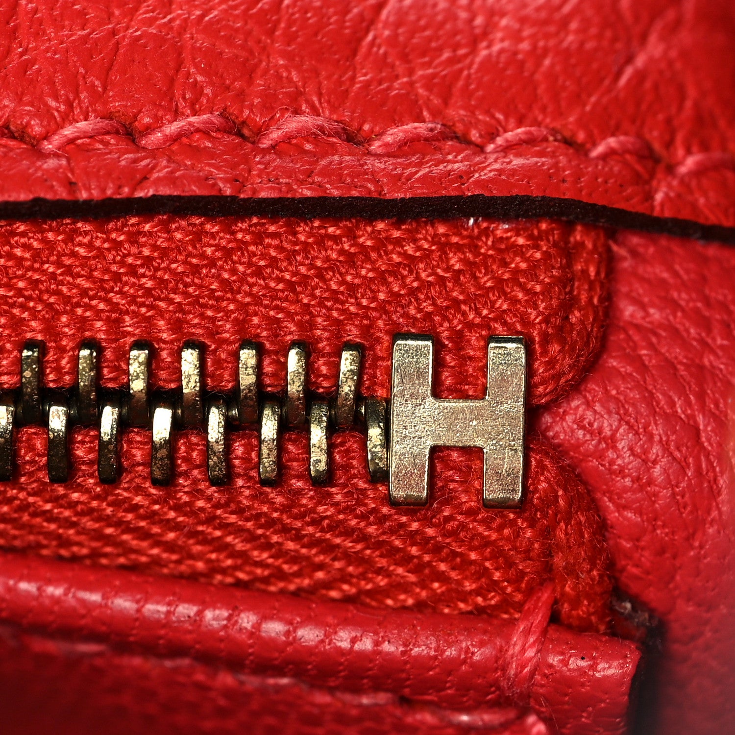 Hermes Taurillon Clemence Kelly Retourne 32 Rouge Casaque 20 of 39