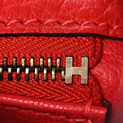 Hermes Taurillon Clemence Kelly Retourne 32 Rouge Casaque 20 of 39