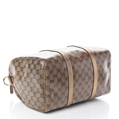 Gucci Crystal Monogram Medium Joy Boston Bronze 4 of 9