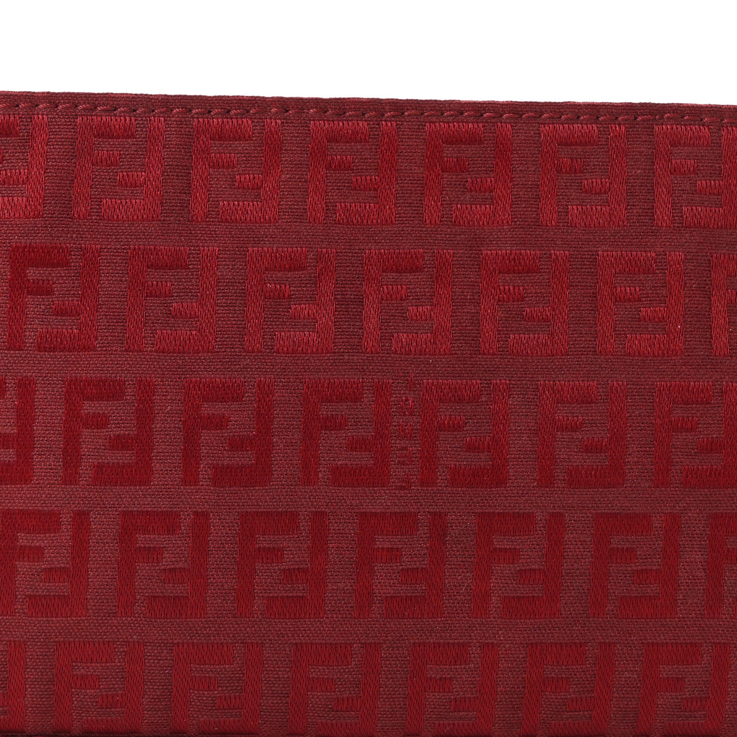Fendi Zucchino Pochette Red 7 of 9