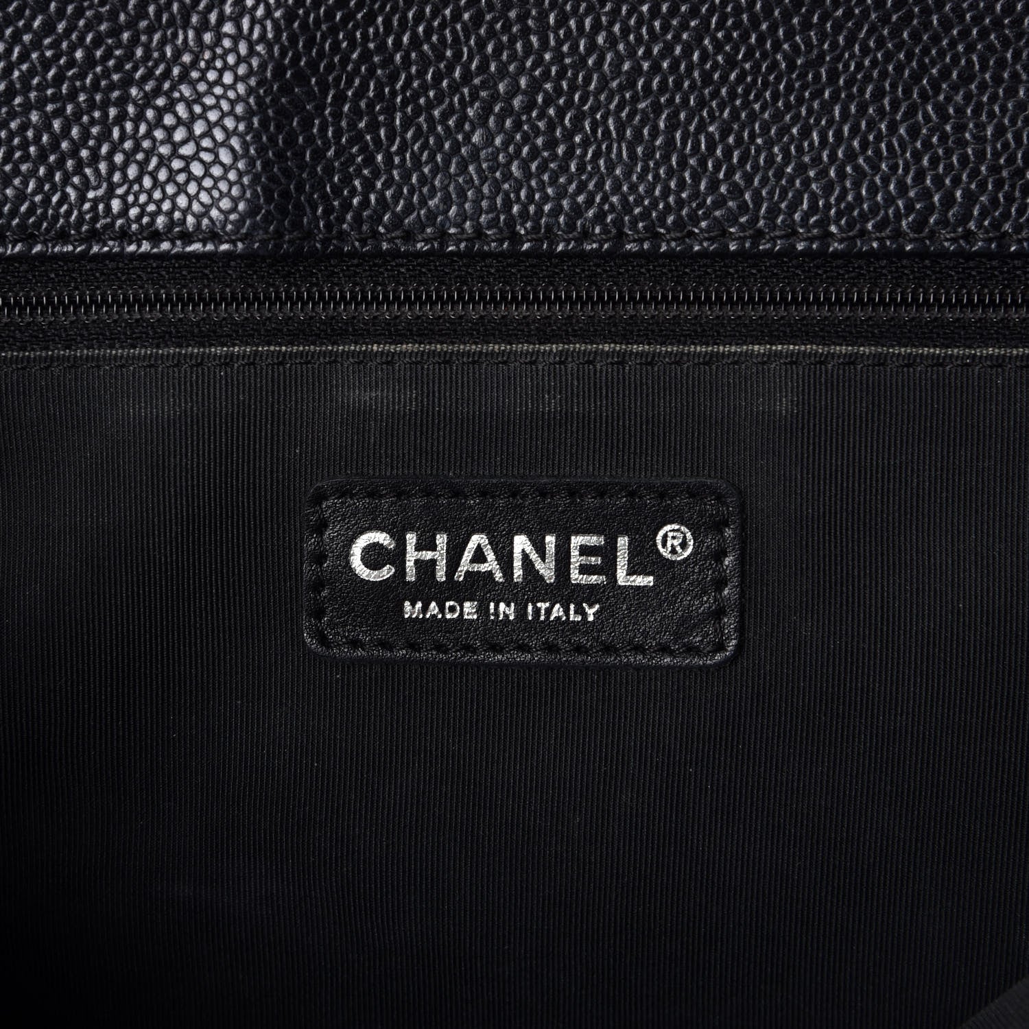 Chanel Caviar Quilted Grand Shopping Tote GST Black 5 of 5