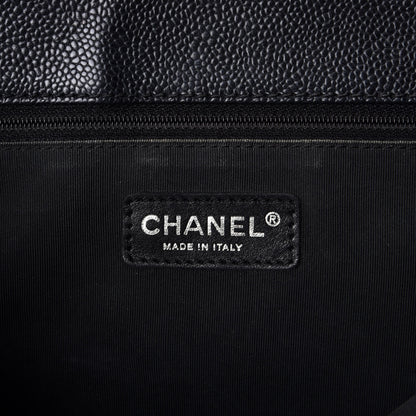 Chanel Caviar Quilted Grand Shopping Tote GST Black 5 of 5