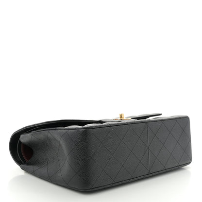 Chanel Caviar Quilted Jumbo Double Flap Black 4 of 12