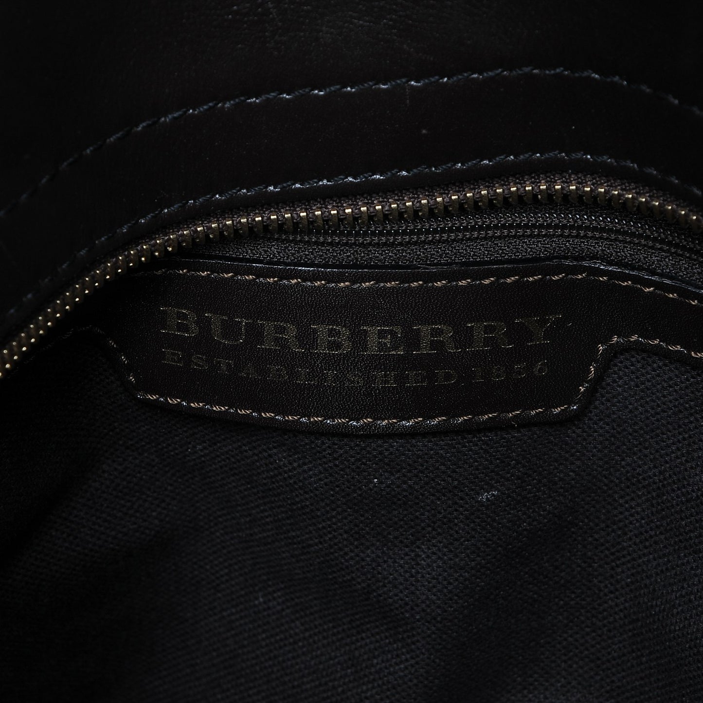 Haymarket Check Metal Stitch Lowry Dark Brown