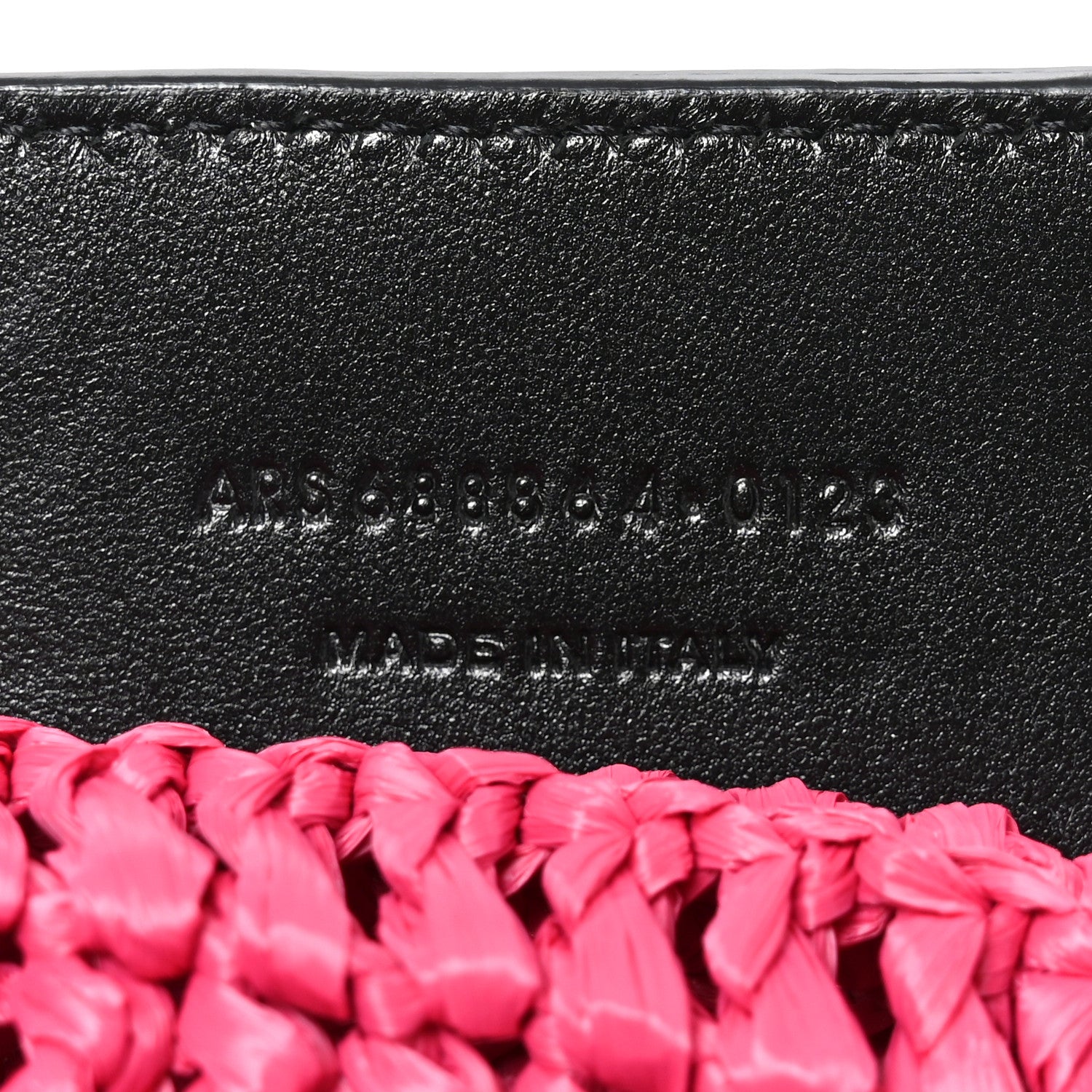 Saint Laurent Raffia Rive Gauche Tote Pink 7 of 11