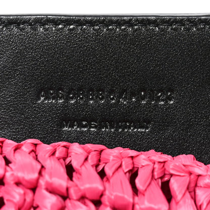 Saint Laurent Raffia Rive Gauche Tote Pink 7 of 11