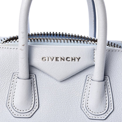 Givenchy Sugar Goatskin Mini Antigona Baby Blue 6 of 16
