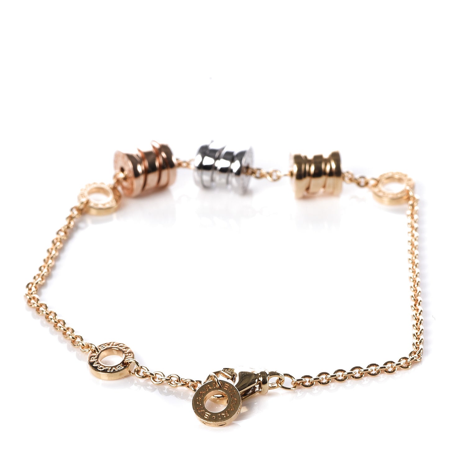 18K Yellow Rose White Gold B.Zero1 Bracelet