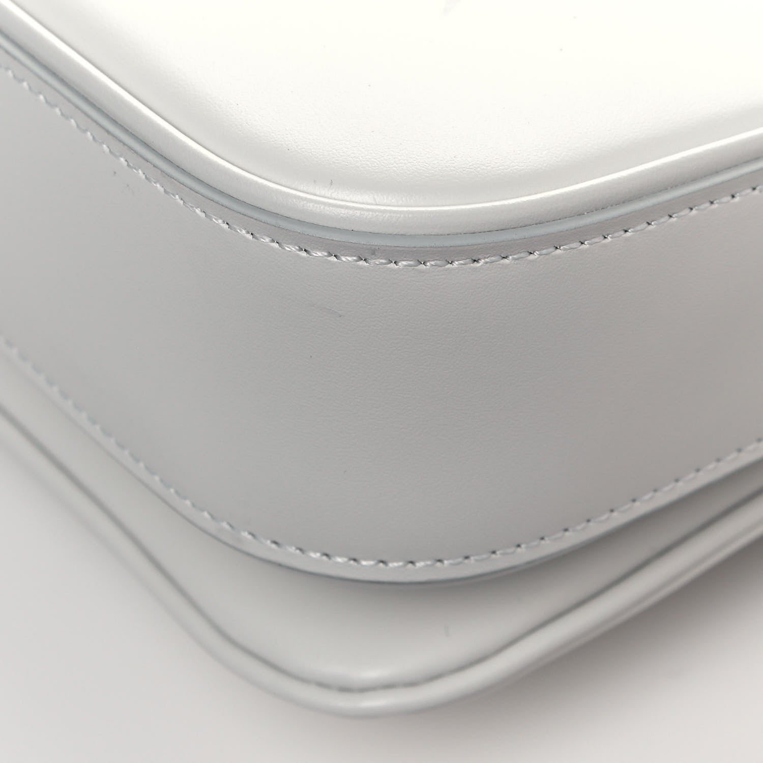 Louis Vuitton Calfskin Reverse Monogram Swing White 10 of 11