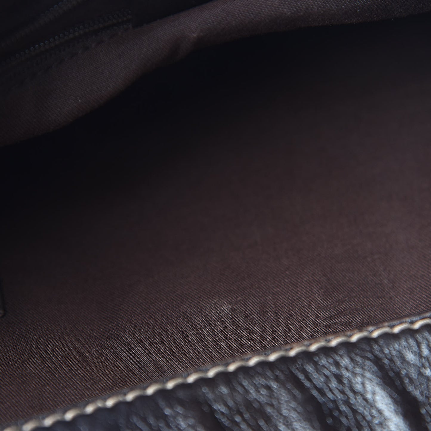 Monogram Large New Ladies Web Hobo Dark Brown