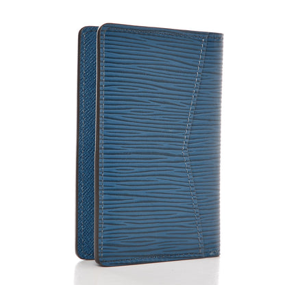 Louis Vuitton Epi Pocket Organizer Blue Celeste 3 of 6