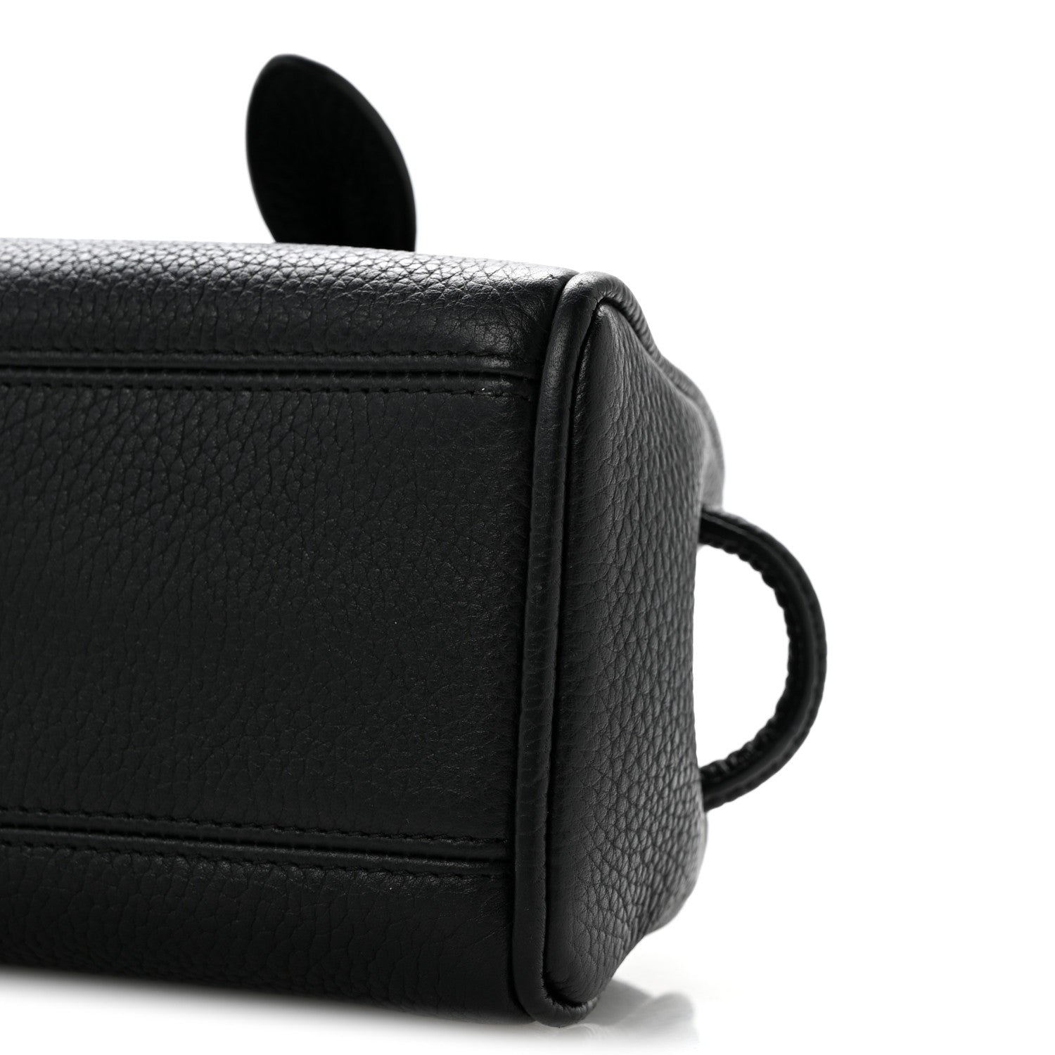 Jacquemus Grained Calfskin Le Petit Turismo Black Black 10 of 10