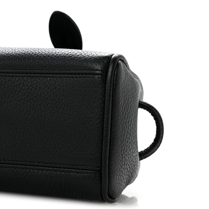 Jacquemus Grained Calfskin Le Petit Turismo Black Black 10 of 10