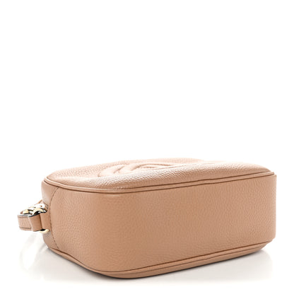 Gucci Pebbled Calfskin Small Soho Disco Bag Camelia 4 of 10
