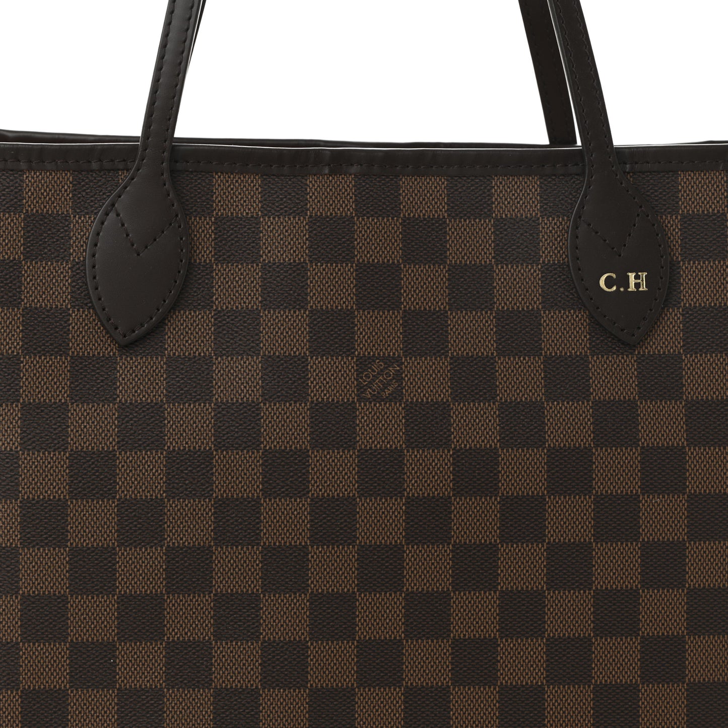 Damier Ebene Neo Neverfull MM Rose Ballerine