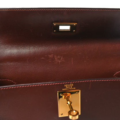 Hermes Box Kelly Retourne 28 Rouge H 13 of 14